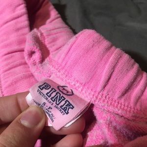 PINK Victoria's Secret Intimates & Sleepwear - Hot Pink VS PINK Boyfriend Sweatpants PINK Victoria's Secret Intimates & Sleepwear - Hot Pink VS PINK Boyfriend Sweatpants